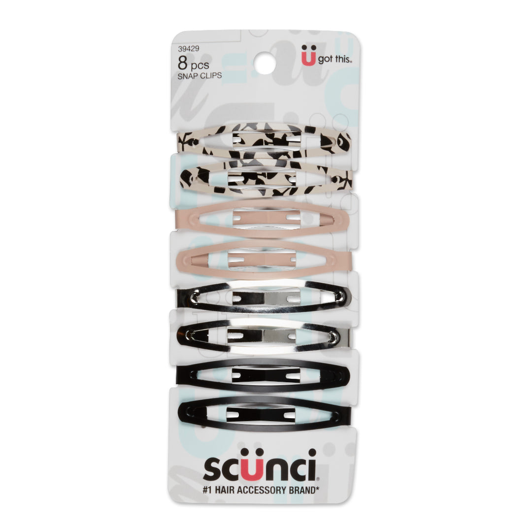 Pinzas de metal x 8 unidades 3942903a048 scunci by conair®