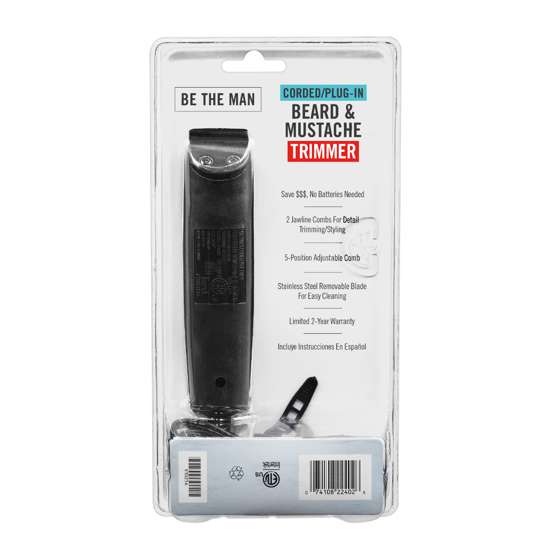 Recortadora de barba y bigote con cable GMT8NCS by ConairMan™