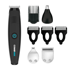 Recortadora De Barba Y Bigote, Todo En 1 Recargable Conair